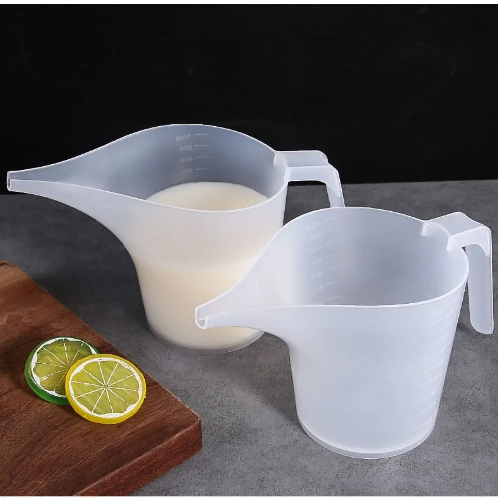 1000ml Graduated Plastic Measuring Cup – Long Spout Jug