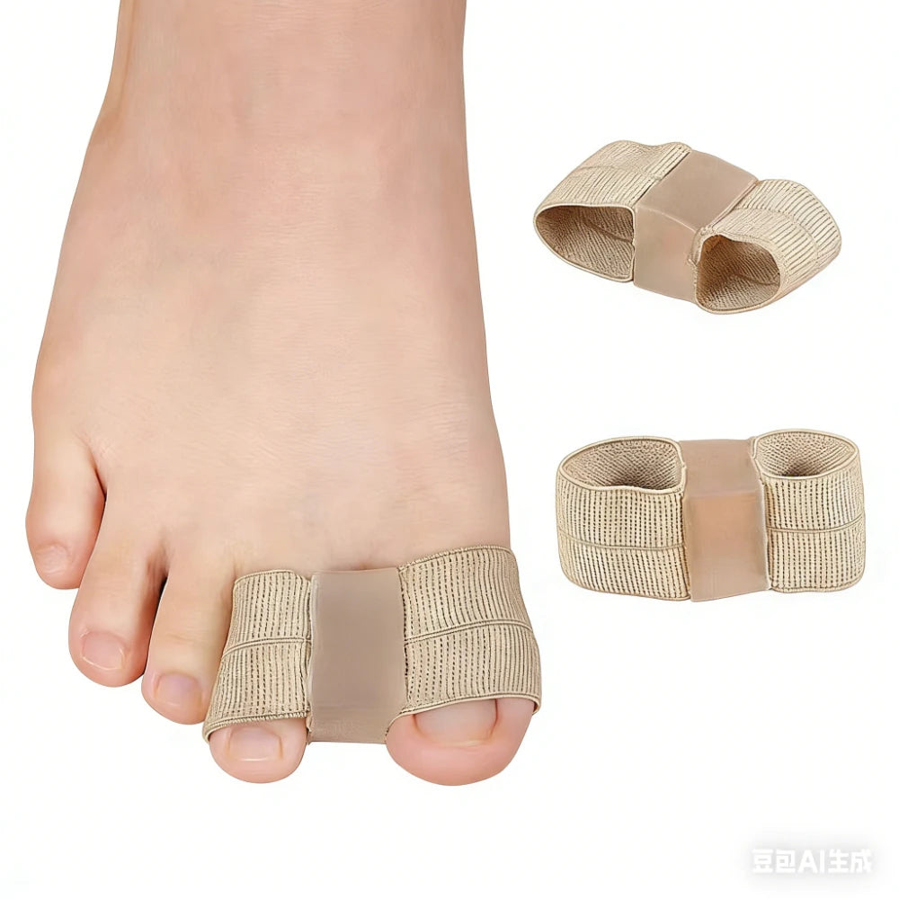 Silicone Toe Separator & Spreader – Bunion Corrector 2/4 Pack
