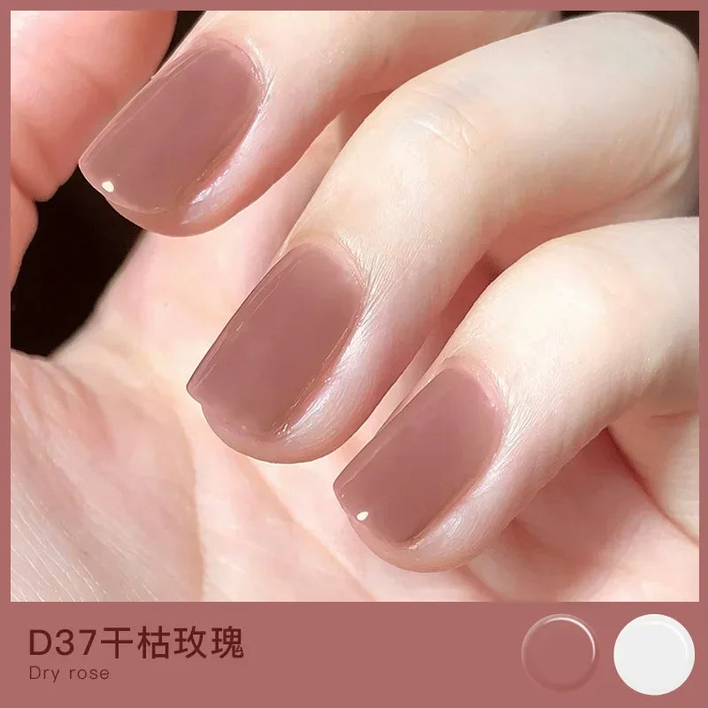 Handaiyan Jelly Nude Gel Nail Polish – 8ml UV & LED, 41 Colors