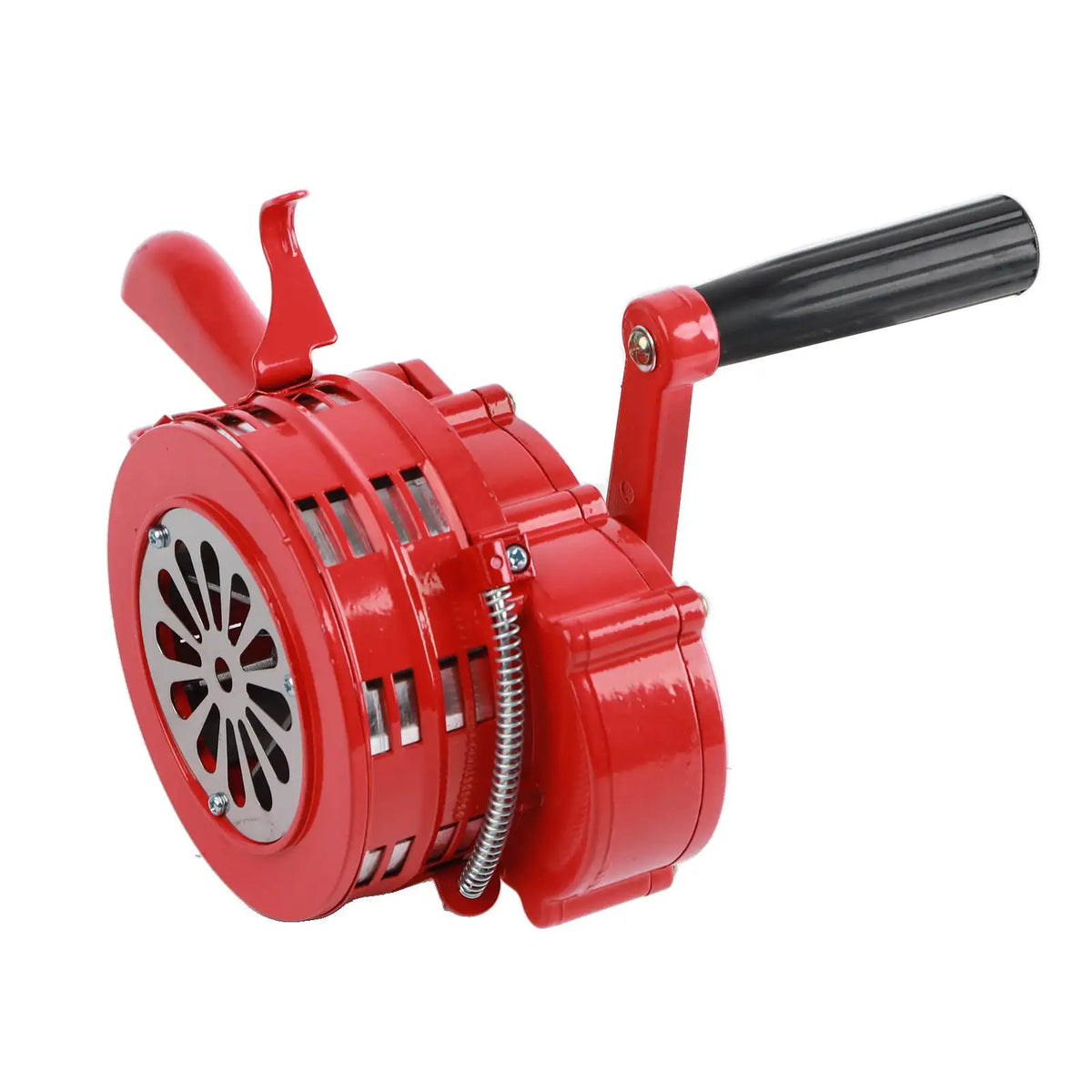 Hand Crank Siren – 120dB Portable Metal Manual Alarm