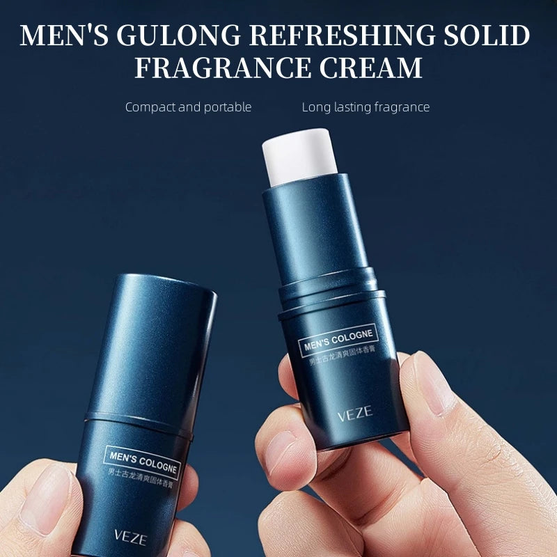 SAMMY Men's Solid Perfume Stick – Light Fresh Scent Travel