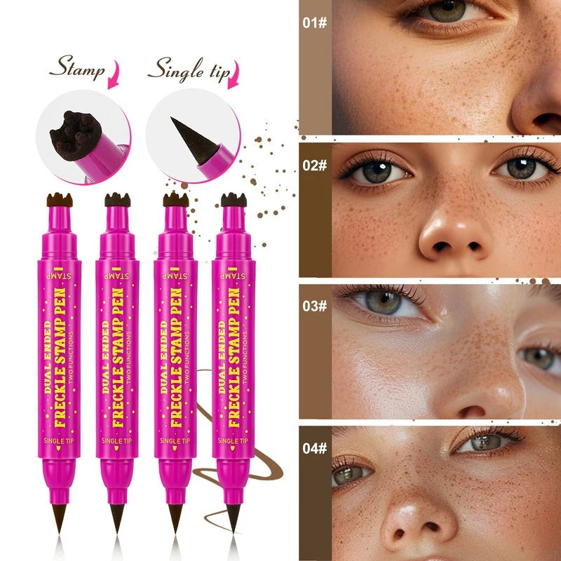 BOSUYA Dual-Ended Waterproof Faux Freckle Pen – Face Dotting