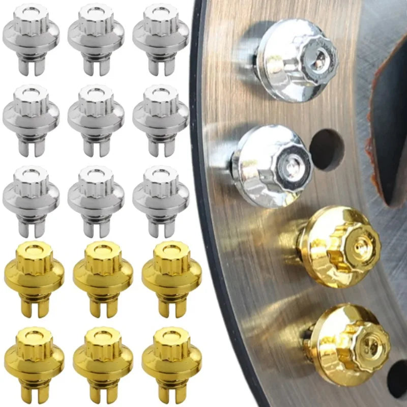 Universal Plastic Car Wheel Rivets | Rim Lip Decoration Screws