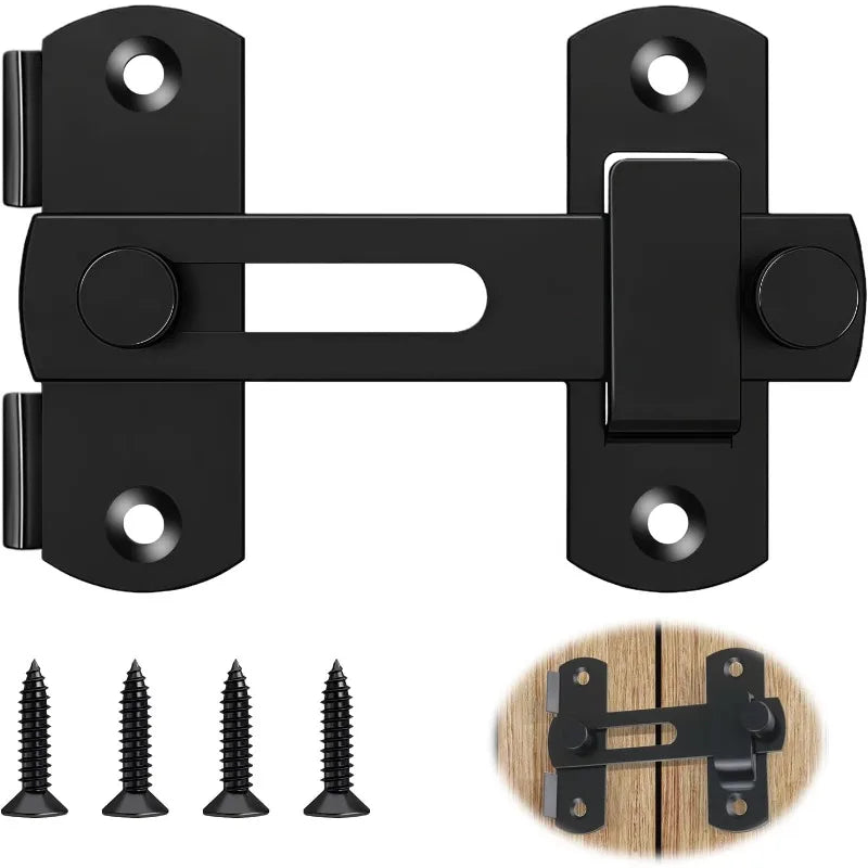 Stainless Steel Toggle Latch – Sliding Barn Door Lock Bolt