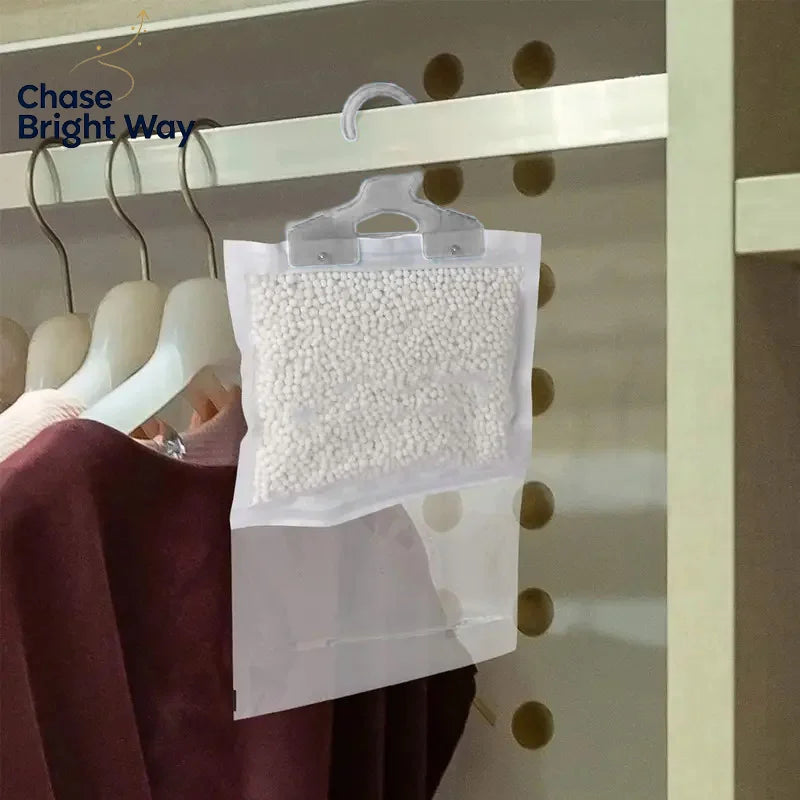 Reusable Hanging Moisture Absorber Bags | Dehumidifier Bags