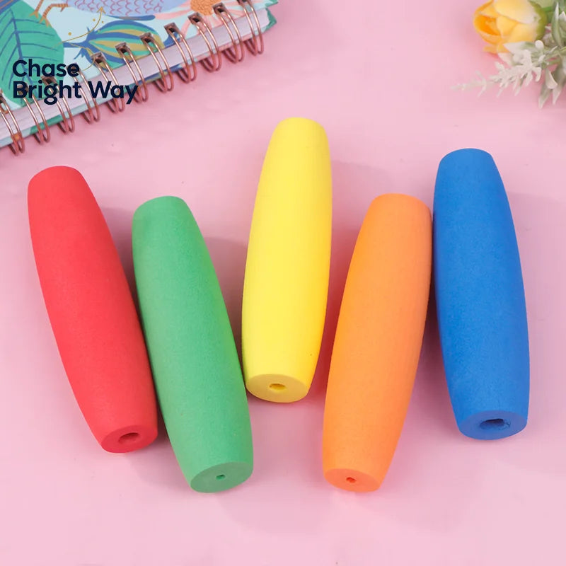 5-Pack Ergonomic EVA Crochet Hook Handles – Fits 2mm–8mm