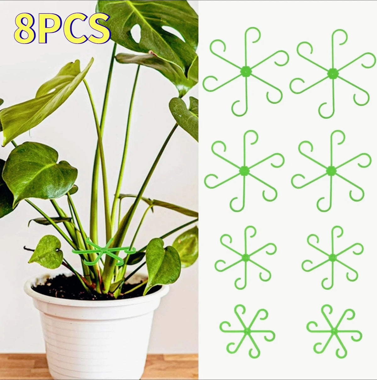 Plant Stem Support Clips – Nylon Branch Fixation 4/8 Pcs
