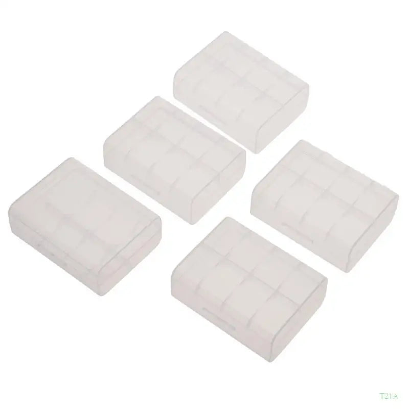 26650 Battery Storage Case – Protective PP Box, 1 or 5 Pack