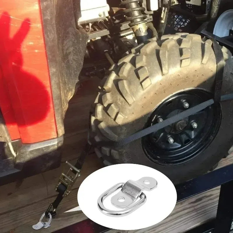 Heavy Duty D-Ring Tie Down Anchor Hook for Cargo Trucks