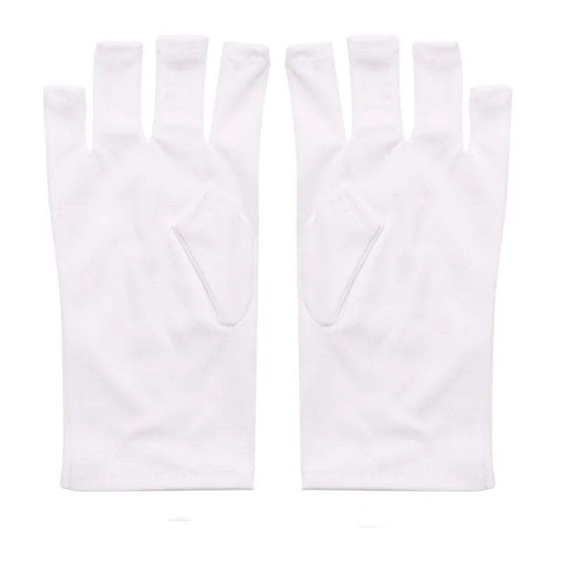 UV Protection Gloves for Gel Nail LED Lamp | Hand Shield