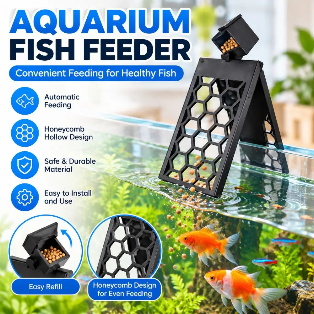Magnetic Seaweed Clip Aquarium Feeder – Fresh & Saltwater
