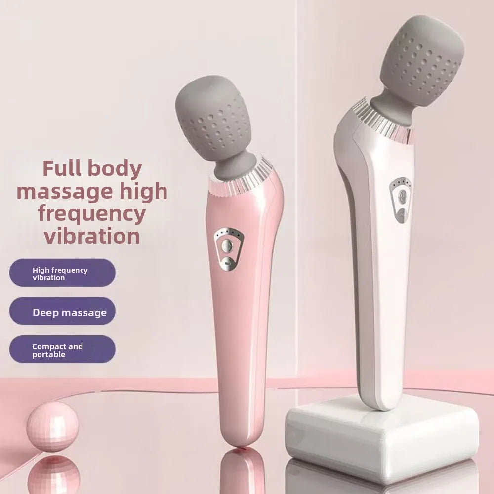 Portable Mini Vibrating Massage Gun – 4-Speed USB Rechargeable