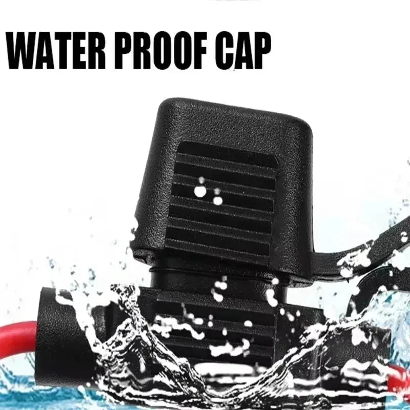 Mini Blade Inline Fuse Holder Splash-Proof 12V 30A – 5–20 Pack