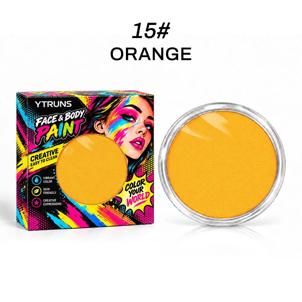 YTRUNS Water-Soluble Face & Body Paint Palette | Makeup