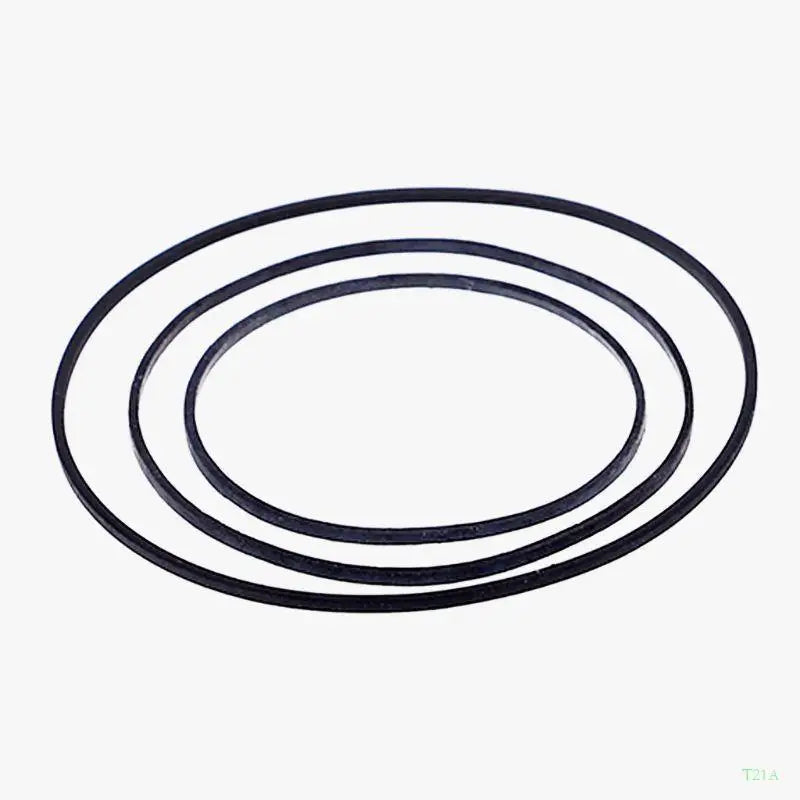 T21A Flat Drive Belt LP Vinyl Turntable Replacement – 25-Pack
