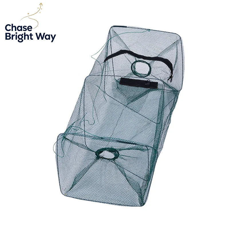 Foldable Fish Trap Net – Crab Shrimp Lobster Crayfish Crawfish
