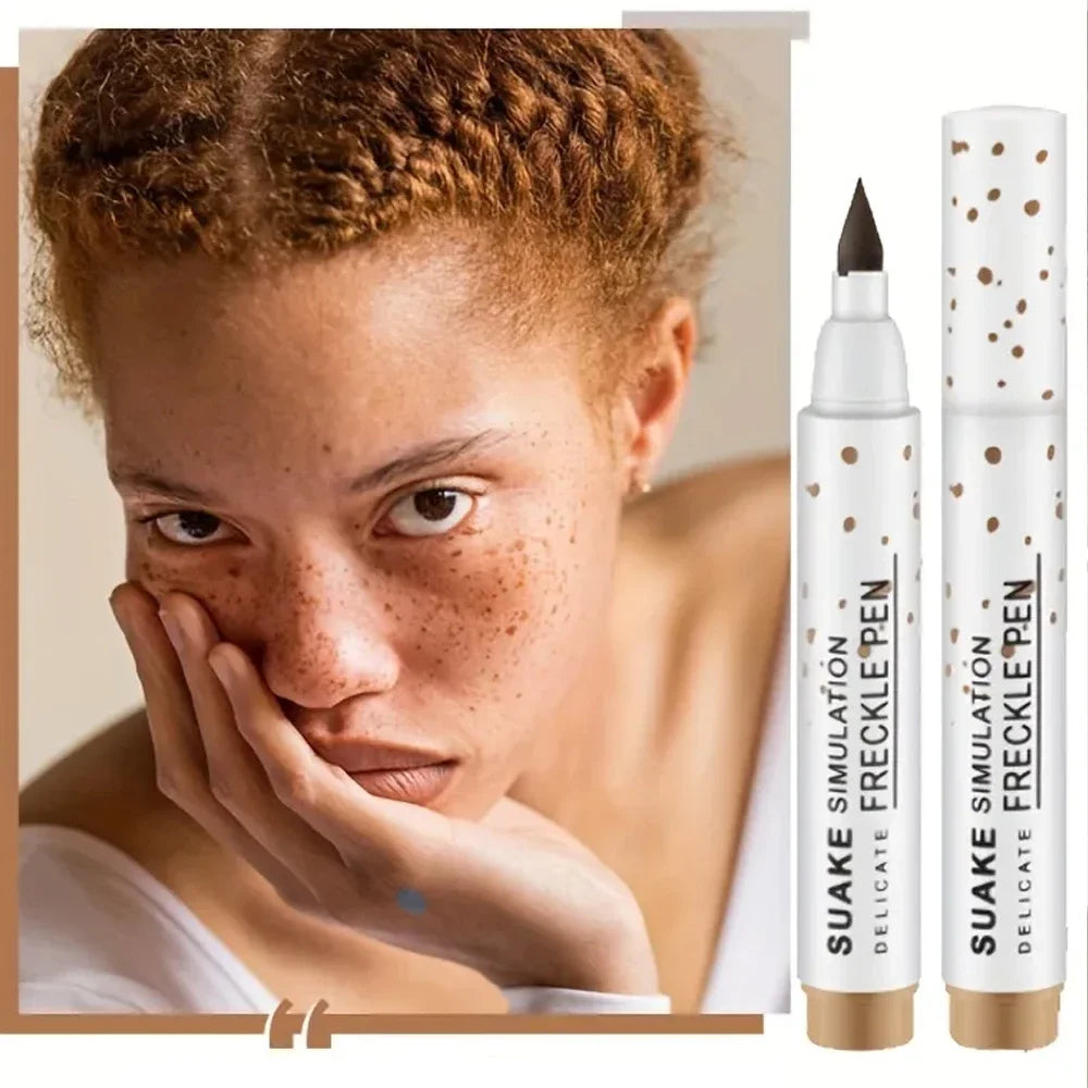 Waterproof Faux Freckle Pen – Natural Brown Temporary Freckles