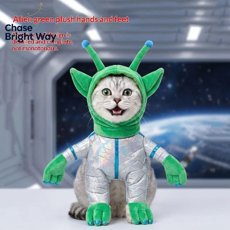Alien Pet Costume – Funny Dog & Cat Holiday Cosplay Outfit