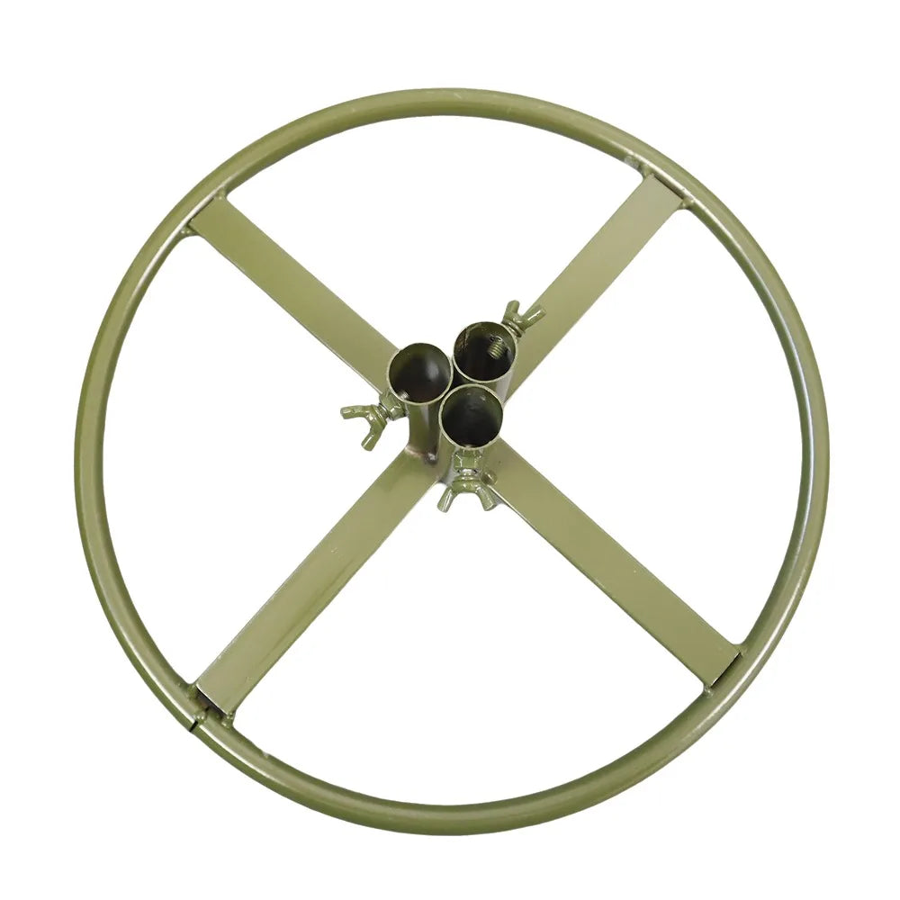 Iron Flower Pole Display Stand – Giant Floor Standing Metal Base