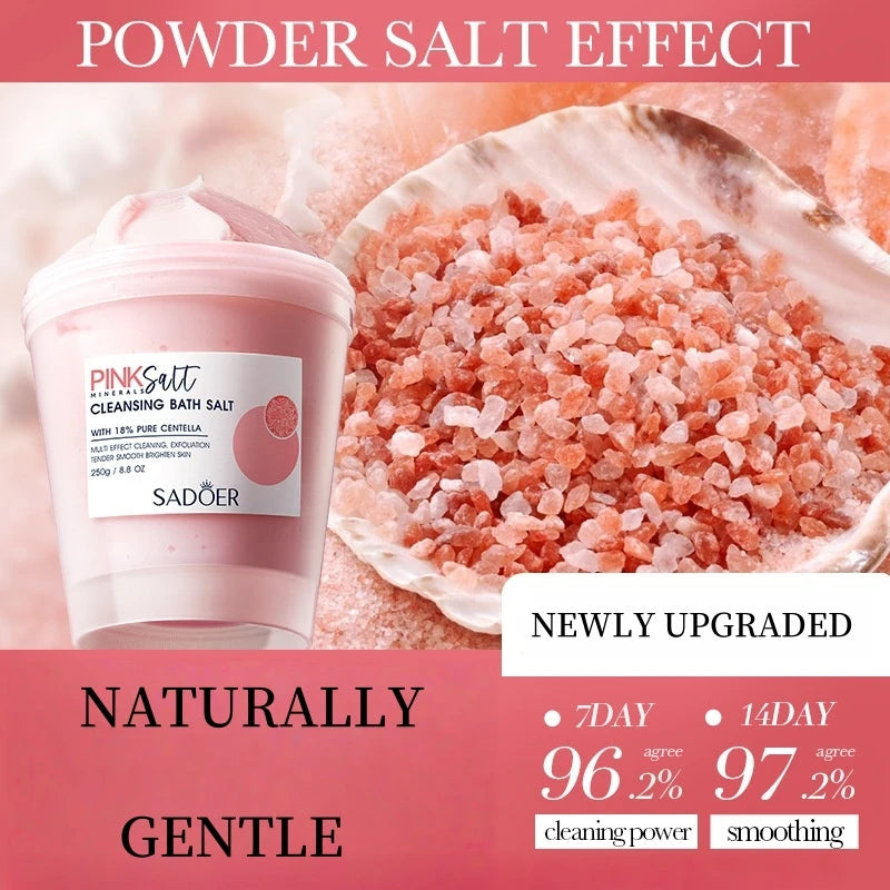 Sadoer Himalayan Salt Exfoliating Bath Salt – Skin Scrub