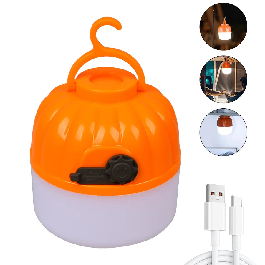 USB Rechargeable LED Camping Lantern | Power Bank & 4 Modes