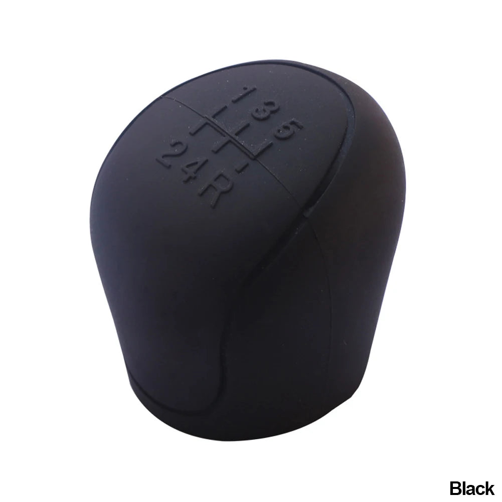 Silicone Gear Shift Knob Cover – Non-Slip 5/6-Speed Manual