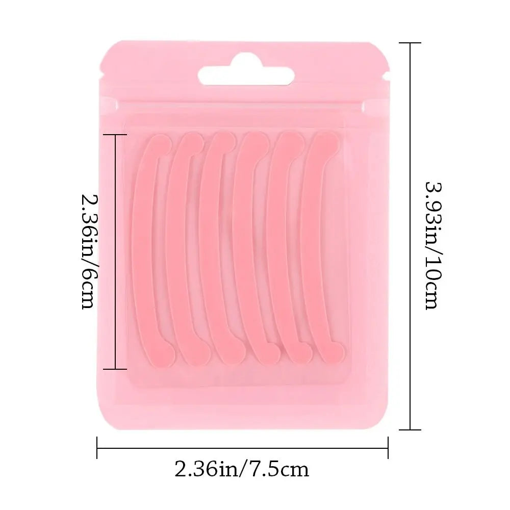 Silicone Eyelash Perm Pads – 9 Pairs Lash Lifting Tool