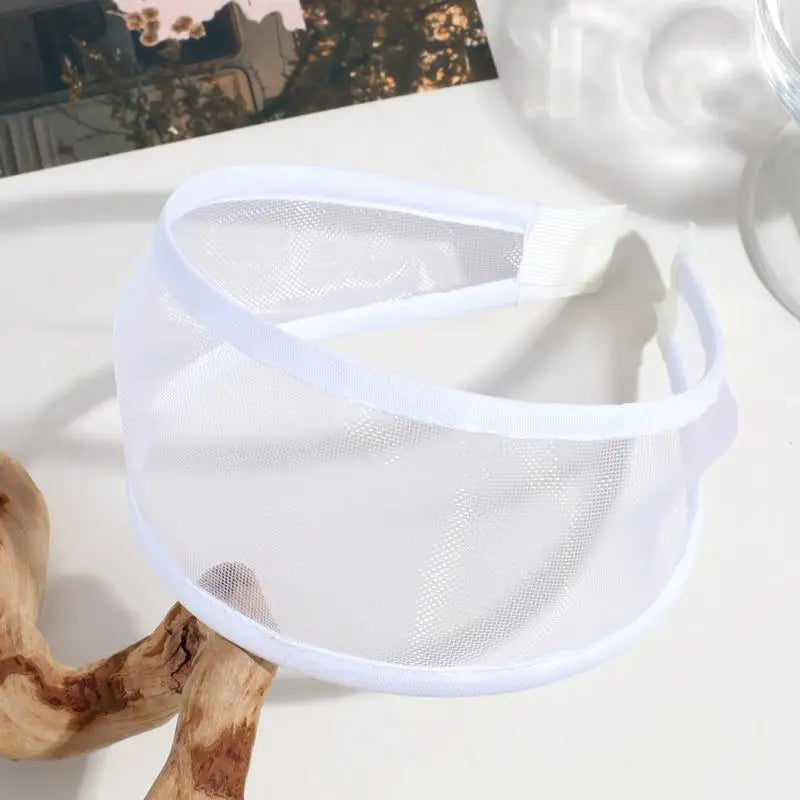 Wide Breathable Mesh Headband – Non-Slip Soft Headwear