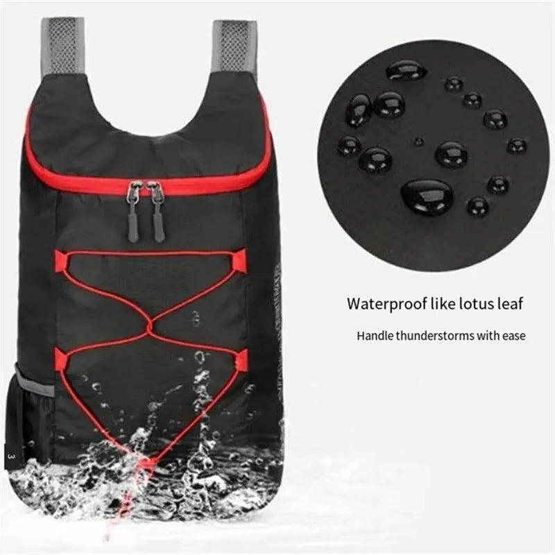 Lightweight Waterproof Folding Backpack – Camping & Travel Bag