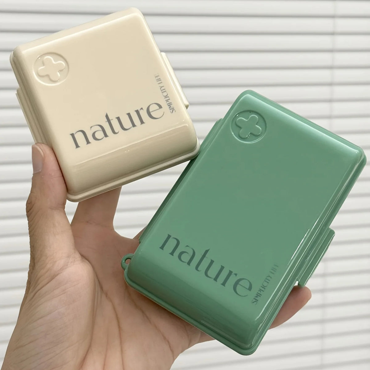 Japanese Style 7-Day Pill Organizer | Large Capacity Medicine Box