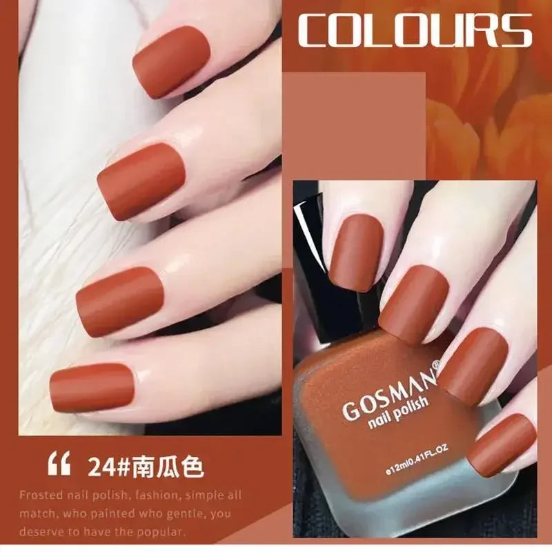 Handaiyan 12ml Frosted Matte Nail Gel Polish – Quick Dry