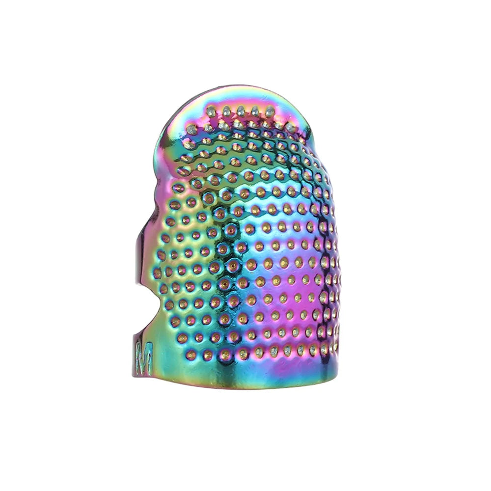 Vintage Gold Metal Needle Thimble – Sewing Finger Protector