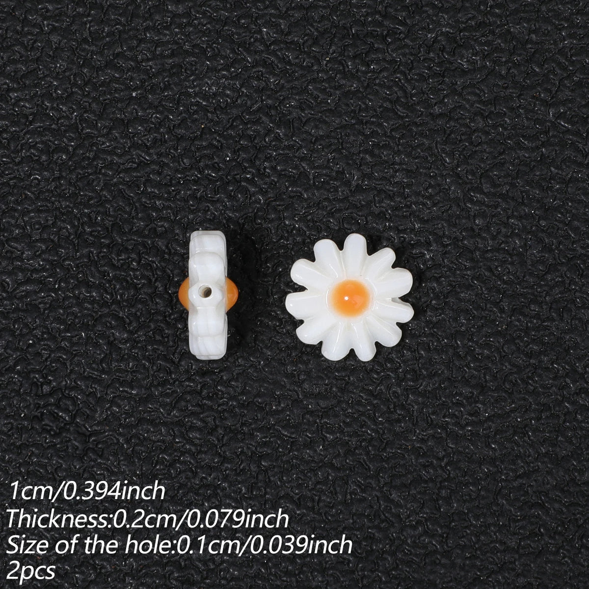 Natural Shell Beads – Fish Daisy Bird Loose Spacer Beads for DIY