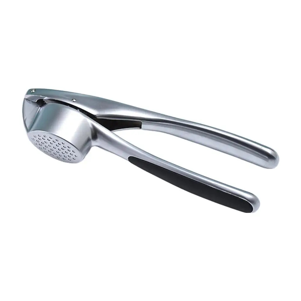 Zinc Alloy Garlic Press & Ginger Mincer – Rust-Proof Crusher