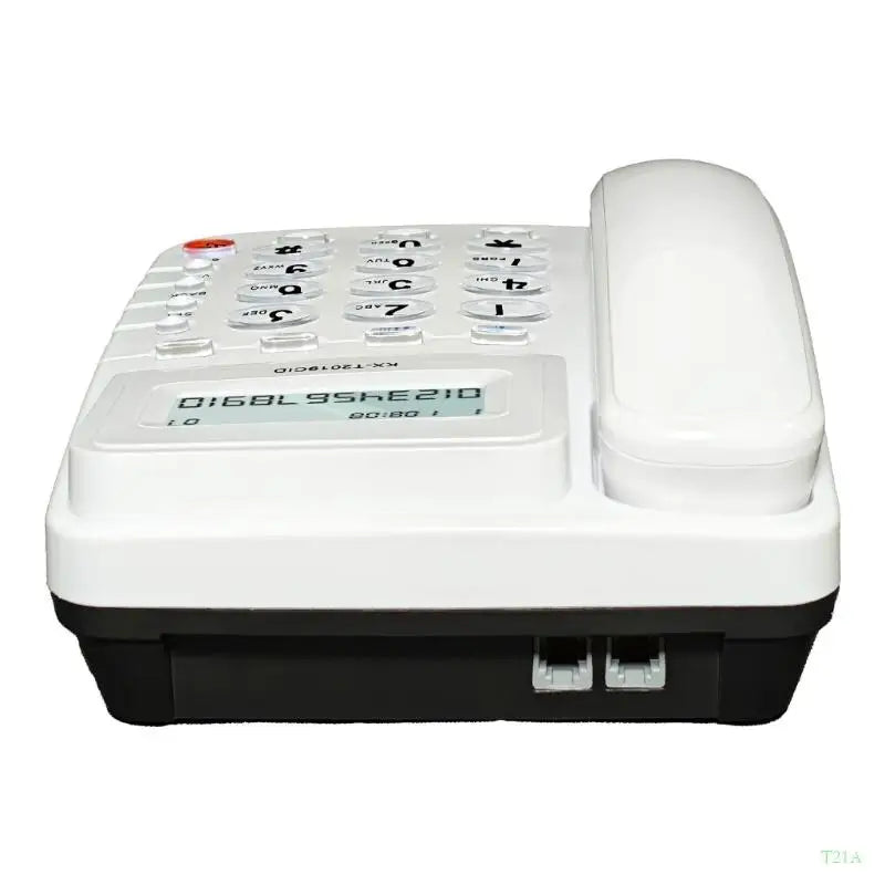 T21A Big Button Corded Landline Phone with Caller ID Display