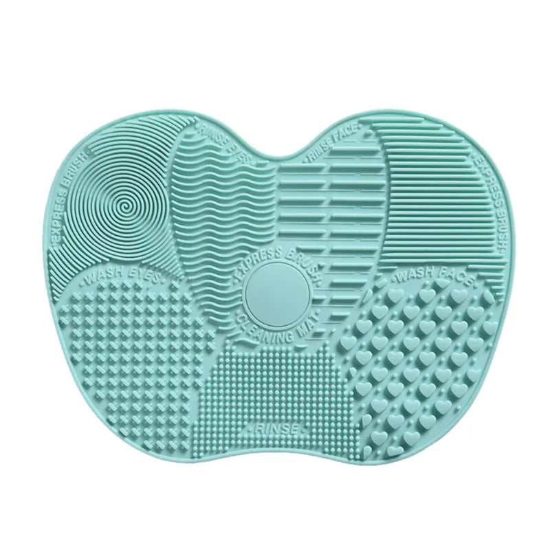 Silicone Makeup Brush Cleaning Pad & Scrubber Mat