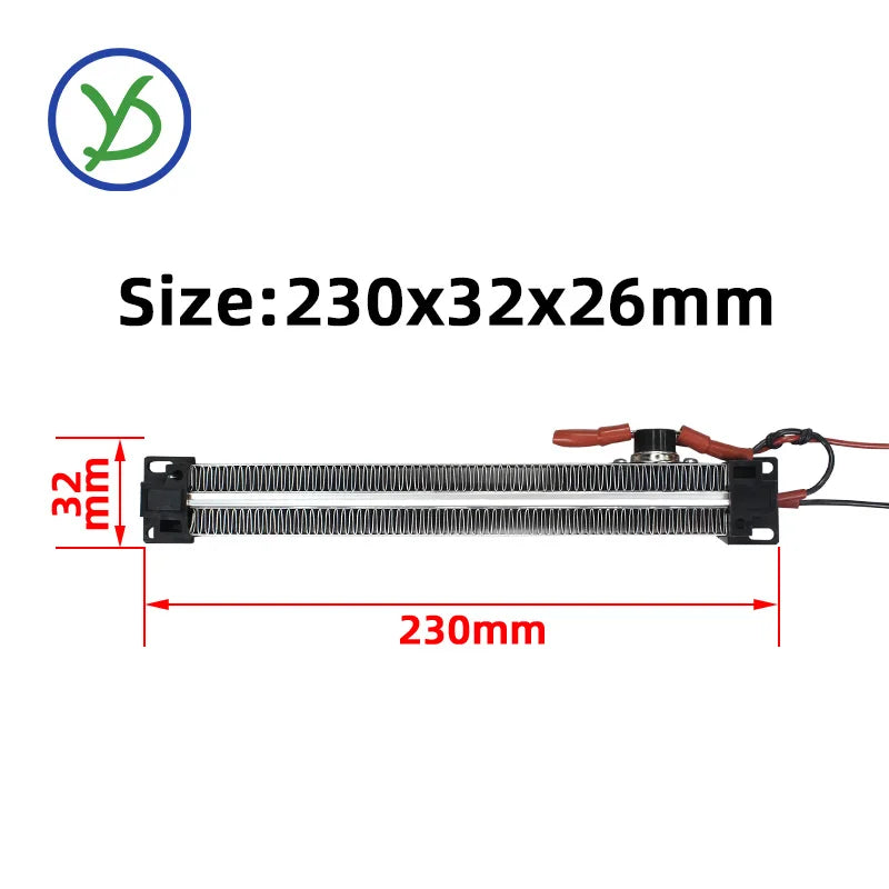 PTC Ceramic Air Heating Element 220V 500W/600W – 186A1