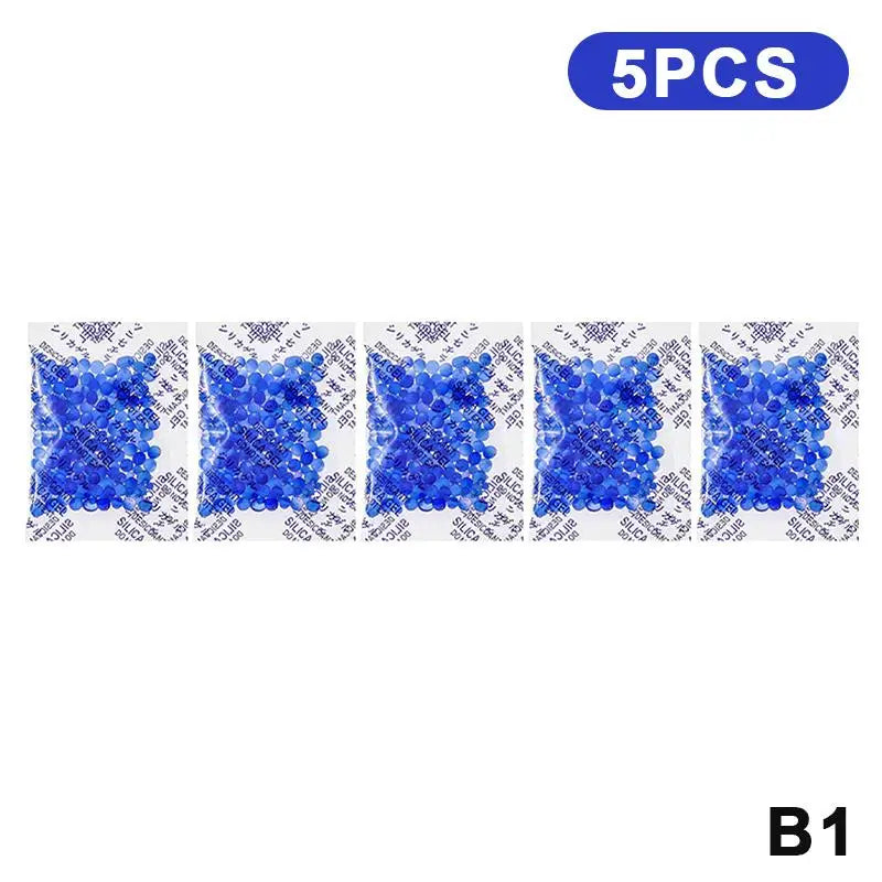 Reusable Silica Gel Desiccant Sachets – Moisture Absorber 5–30 Pack