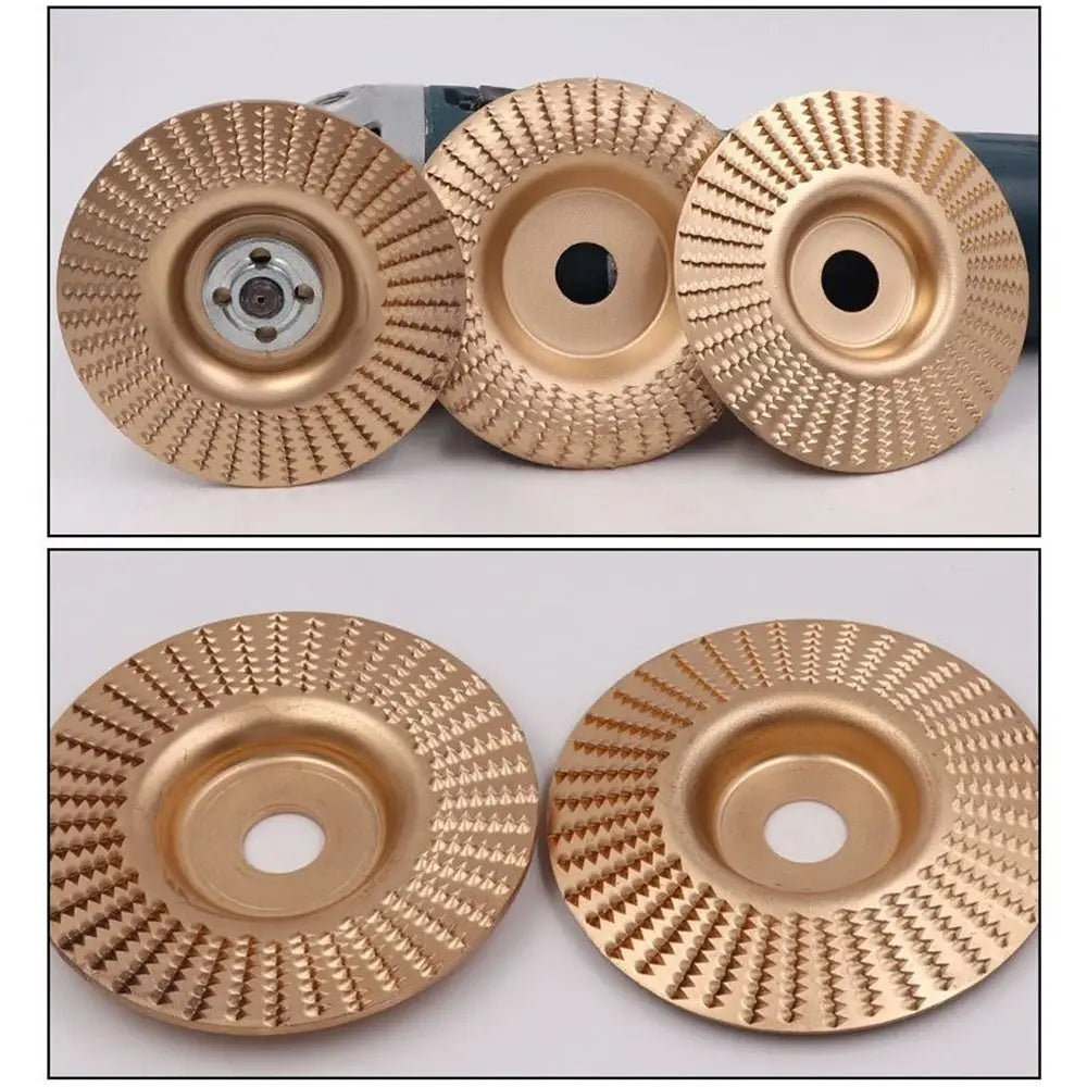Wood Carving Grinding Wheel – Arc, Flat & Bevel Shaping Disc