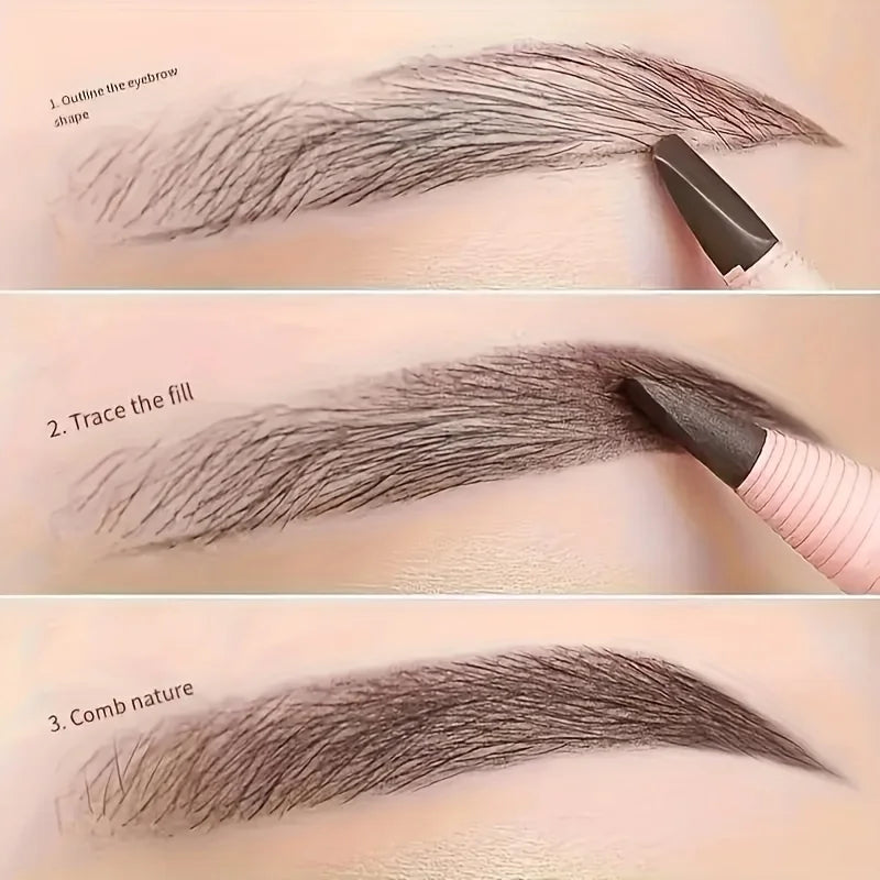 Tear-Off Eyebrow Pencil – No Sharpen, Smudge-Proof Brow