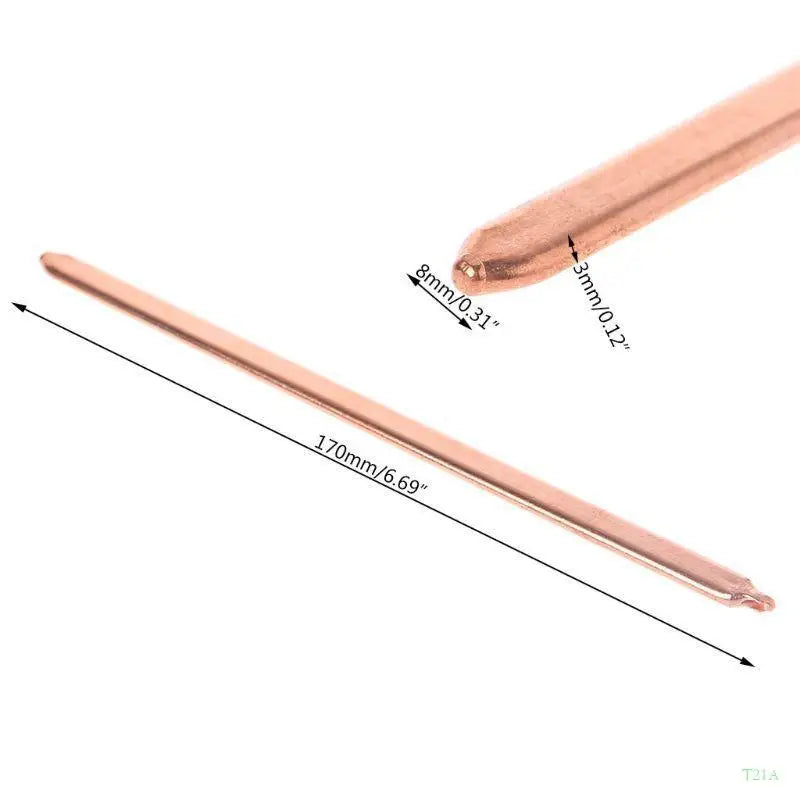 Flat Copper Heat Pipe – DIY CPU Thermal Tube for Laptops