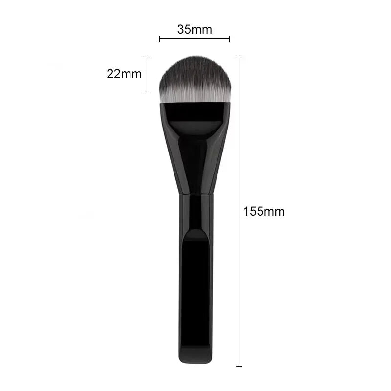 Professional Foundation Brush – Soft Synthetic Bristles | Travel