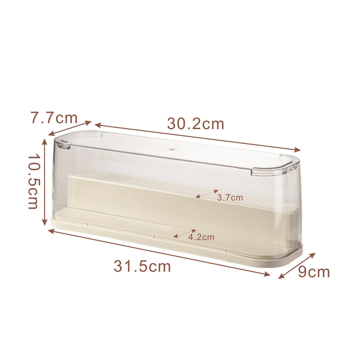 Acrylic Wall-Mounted Display Cabinet for Collectible Figures