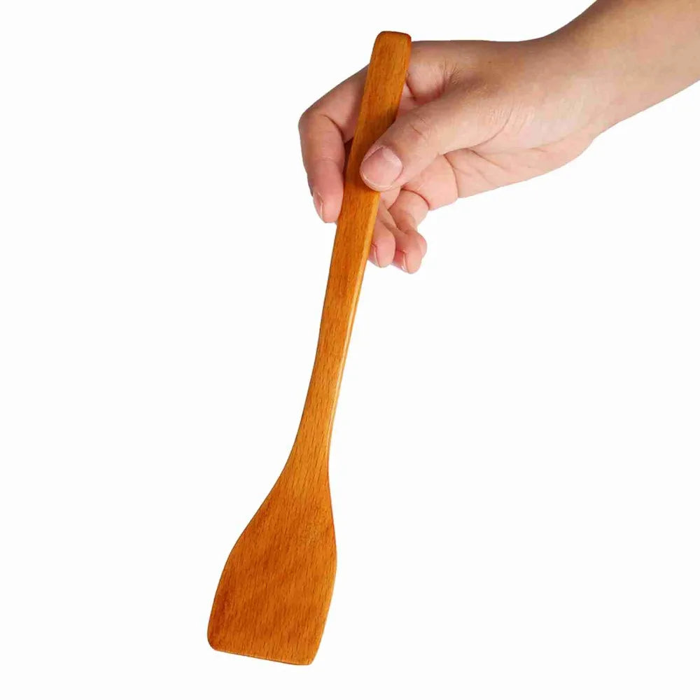 Wooden Spatula – Non-Stick Safe Heat-Resistant Kitchen Turner