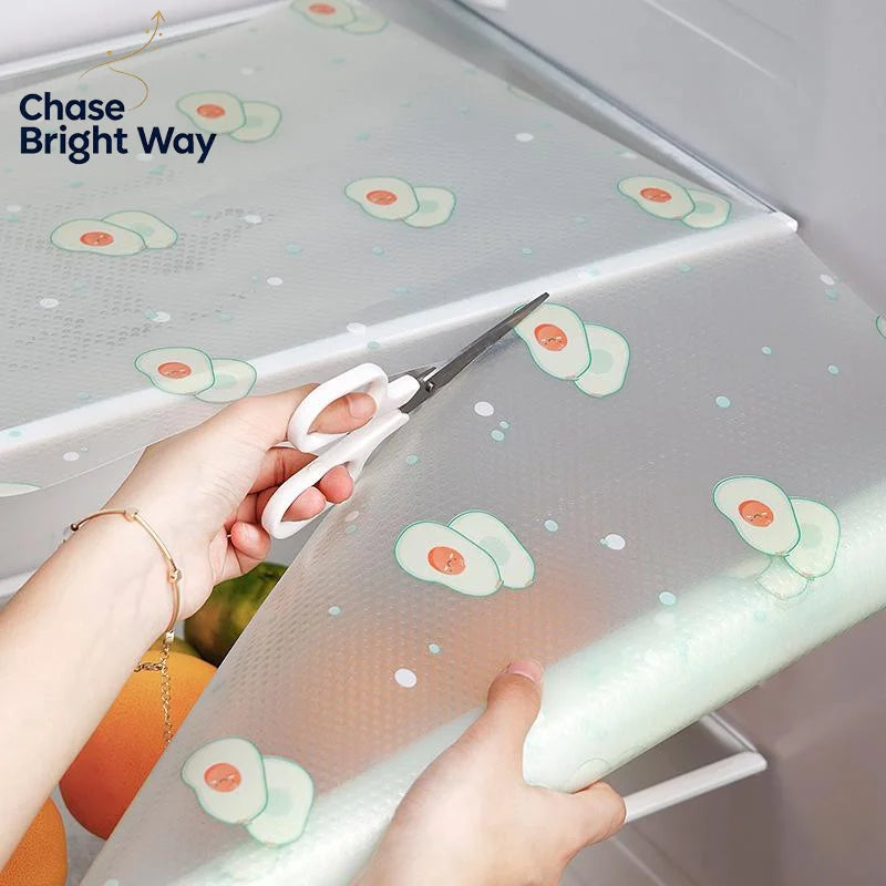Waterproof EVA Shelf Liner – Non-Slip Fridge & Cabinet Mat Roll