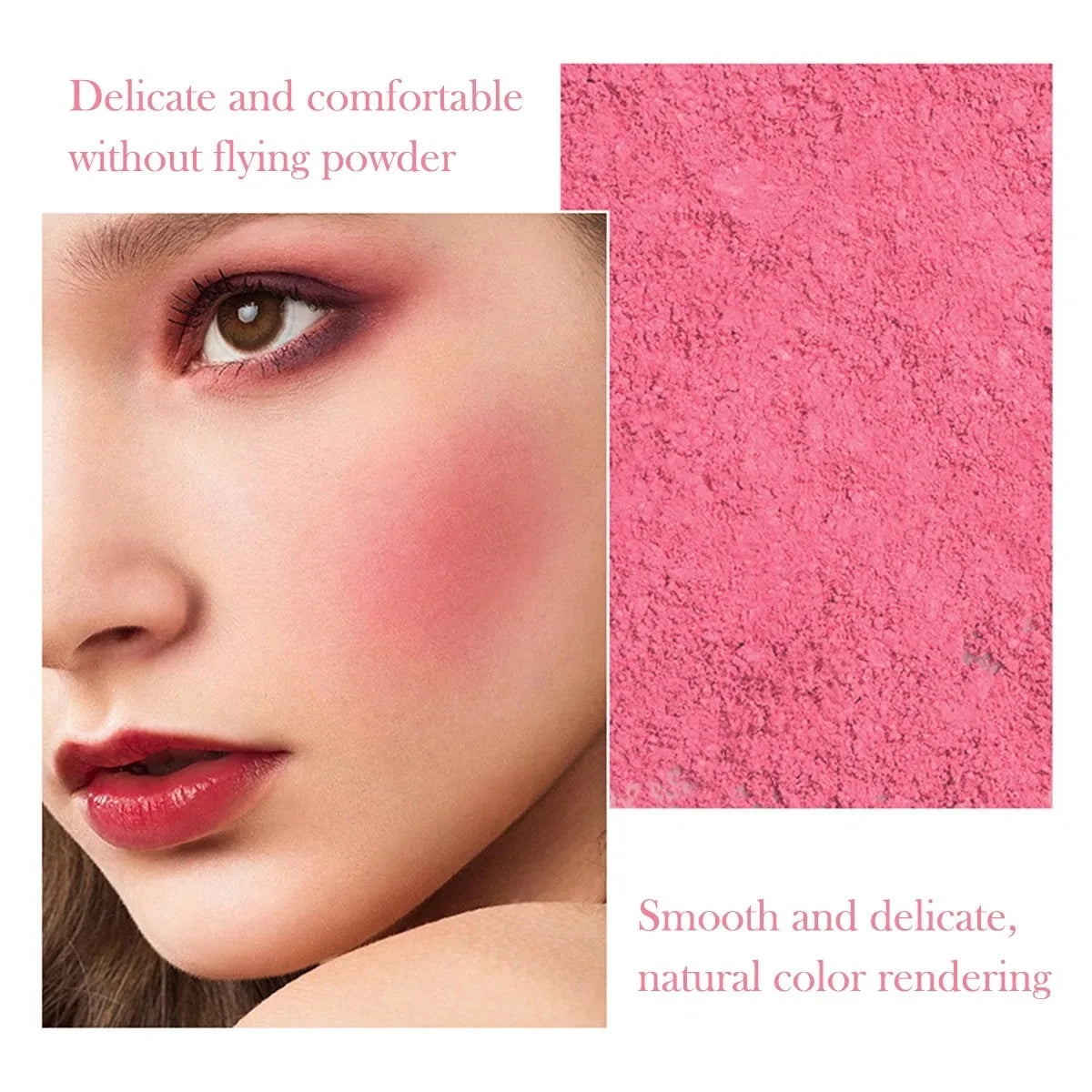 SAMMY Matte Blush Palette – Peach Pink Orange Cheek Contour