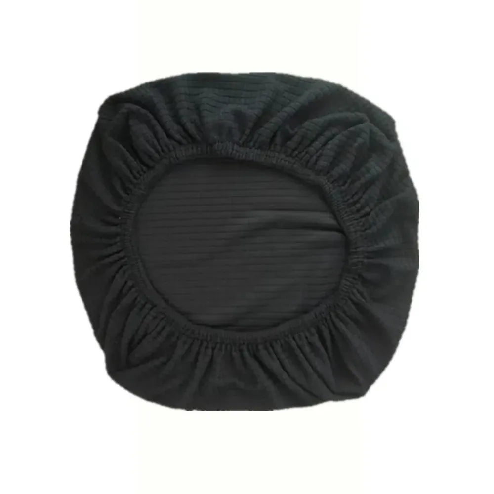 Velvet Stretch Office Chair Seat Cover – Washable Non-Slip