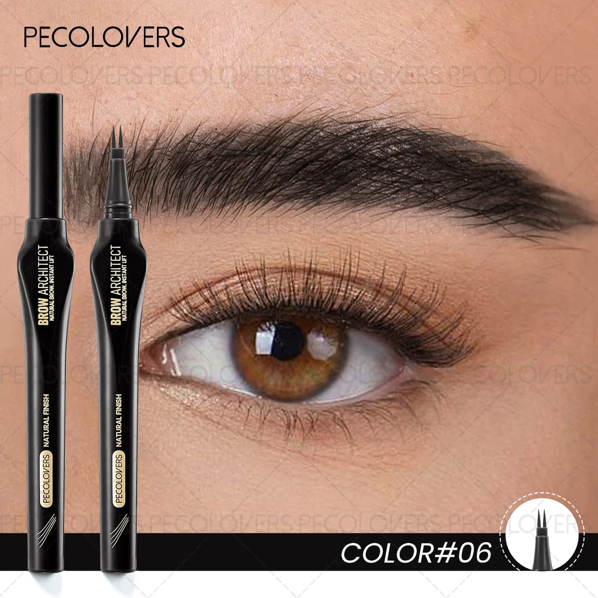 SAMMY Fine-Tip Brow Pencil – Quick-Dry & Sweat-Resistant
