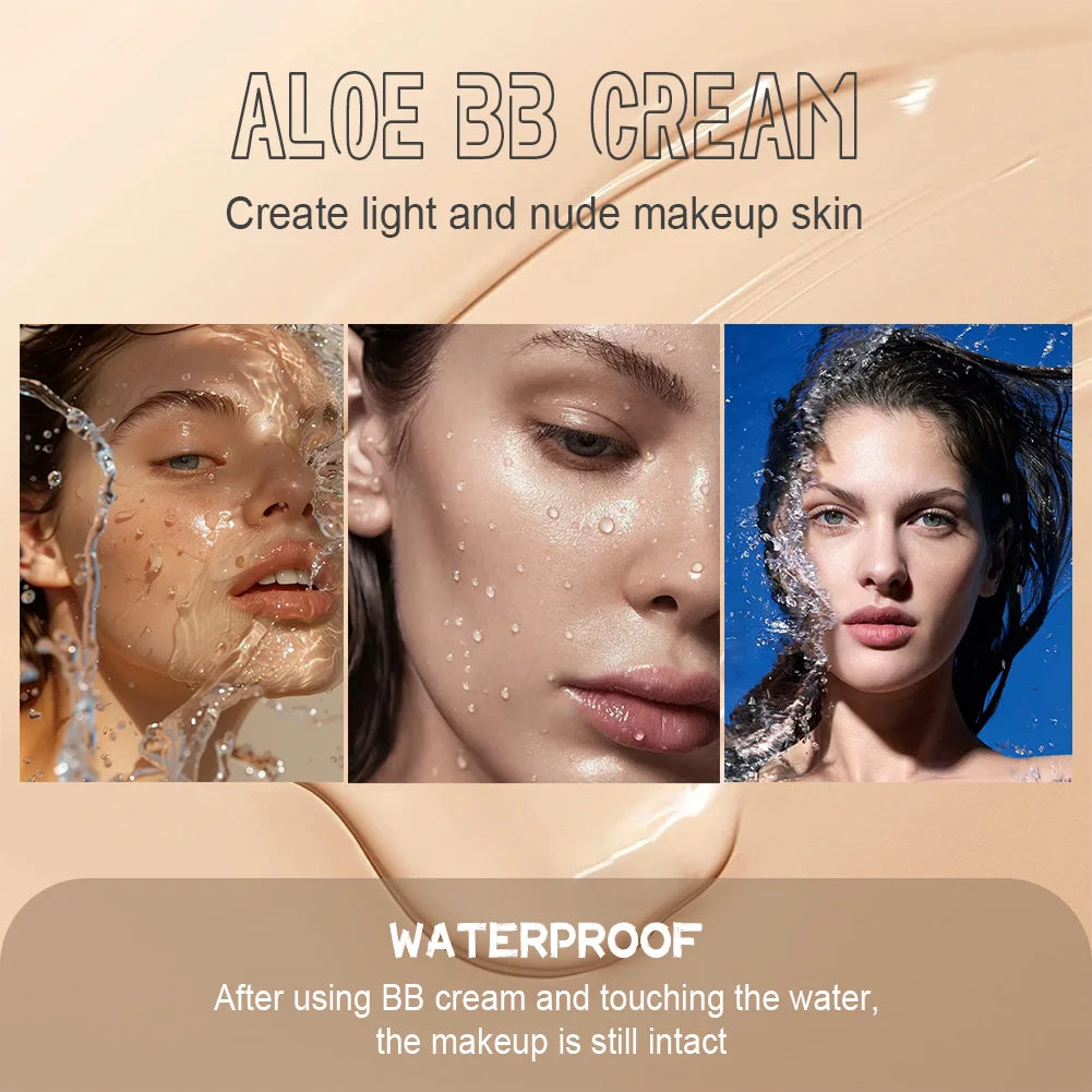 YTRUNS Air Cushion BB Cream – Moisturizing Concealer Foundation