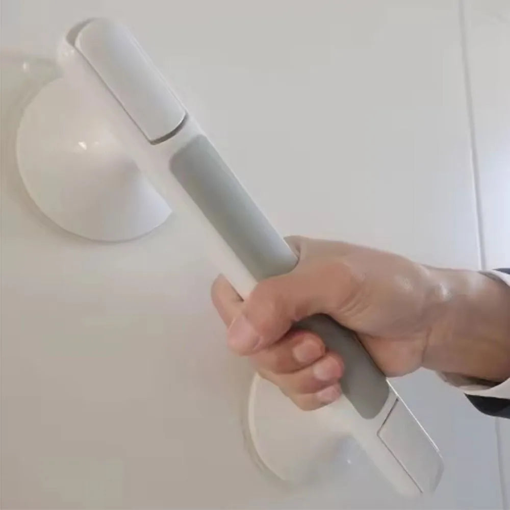 Suction Cup Shower Grab Bar – Non-Slip Bathroom Safety Handle